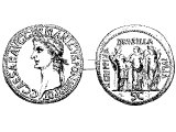Caligula, 37 AD, Bronze Coin of,